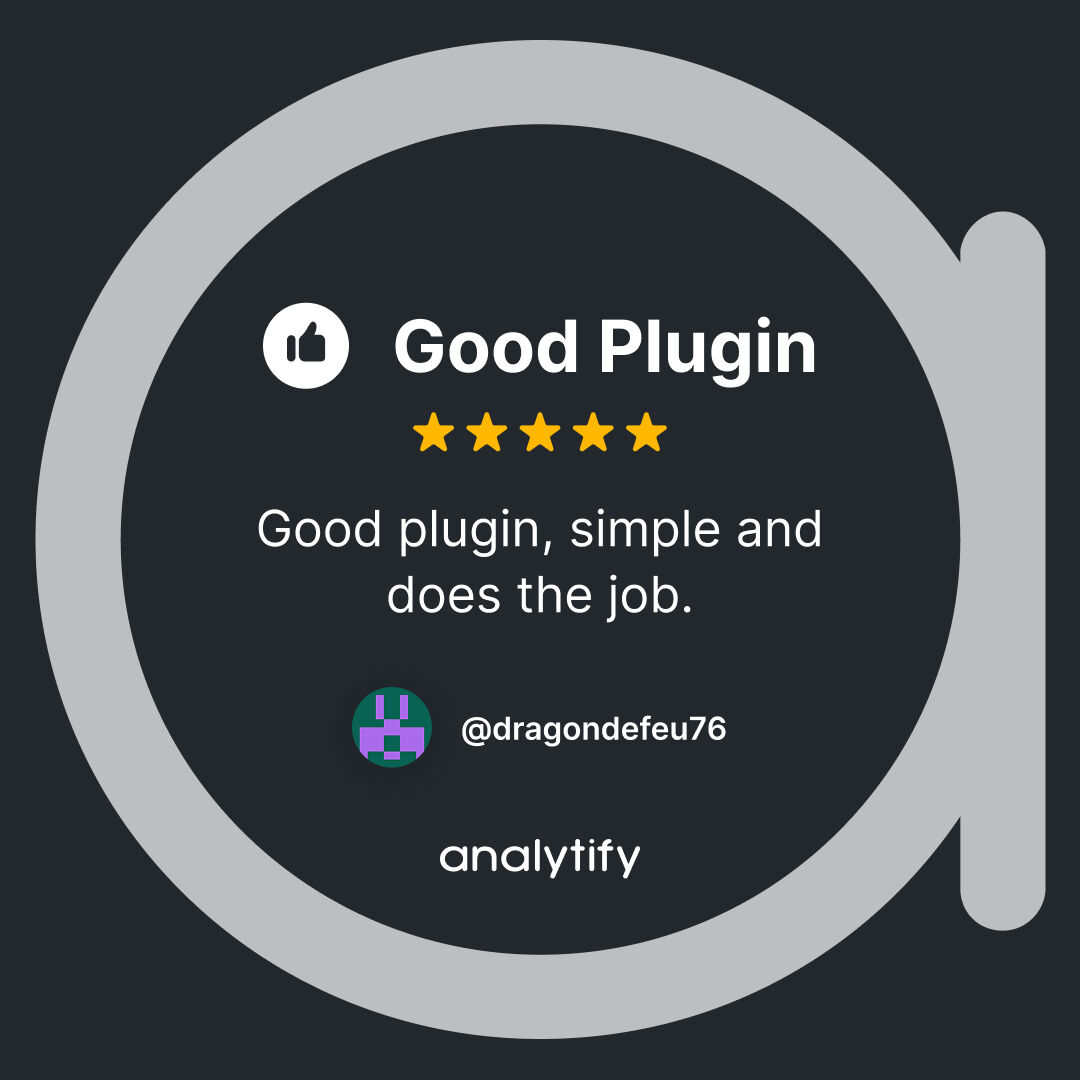analytify's tweet image. Good Plugin ⭐️⭐️⭐️⭐️⭐️

Full Review: bit.ly/44VZ0Vr

That’s what we aim for—clean, effective, and reliable analytics for every WordPress user.

Thanks for the kind words and 5-star love!

#WordPress #AnalyticsMadeEasy #Analytify #PluginReview #CustomerLove #WPPlugins