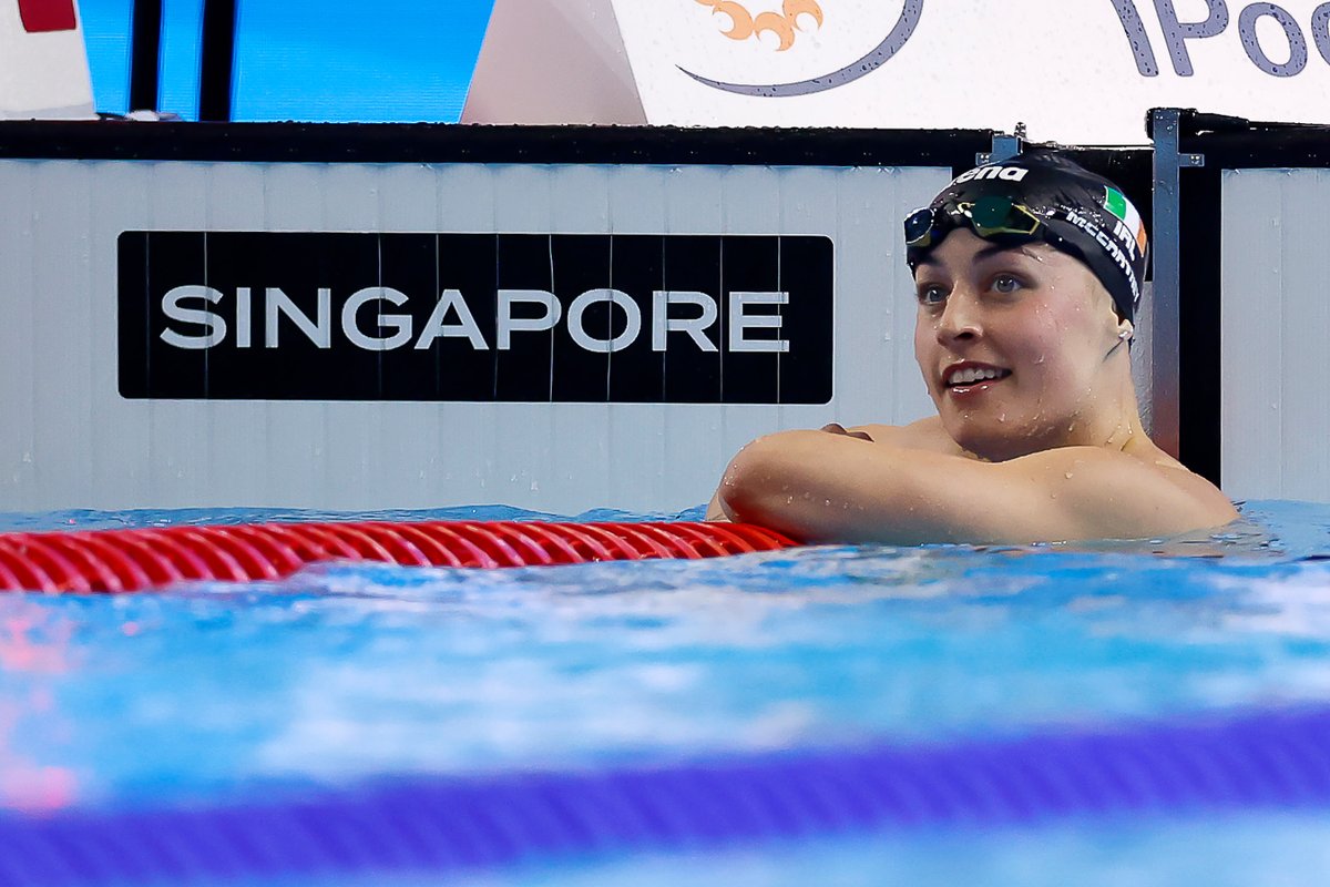 swimireland's tweet image. 𝗪𝗢𝗥𝗟𝗗 𝗔𝗤𝗨𝗔𝗧𝗜𝗖𝗦 𝗖𝗛𝗔𝗠𝗣𝗜𝗢𝗡𝗦𝗛𝗜𝗣𝗦 | 𝗗𝗔𝗬 𝗙𝗜𝗩𝗘 𝗙𝗜𝗡𝗔𝗟𝗦

Ellie McCartney had the swim of her life as she stormed into the 200m Breaststroke Final - her first World Final at her debut World Championships (50m) 👊

Ellen Walshe finished eighth in the