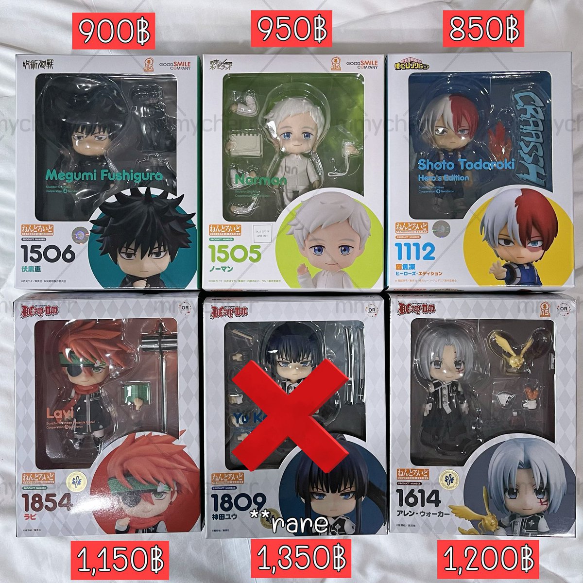 mmycherr's tweet photo. WTS Nendoroid ด๋อยมือ2 
/ นอนตู้ ของครบ กล่องคม ไม่มีตำหนิ 🤍

Megumi 1506 เม
Norman 1505 นอร์แมน
Shoto 563 โชโตะ
Lavi 1854 ราวี่
Allen 1614 อเลน

📦 ค่าส่ง flash 45฿
ขอดูรูปเพิ่มเติมได้ค่ะ 🫶🏻

#ตลาดนัดjjk #ตลาดนัดtpn #ตลาดนัดdgrayman #ตลาดนัดmha #ตลาดนัดด๋อย https://t.co/23ALZGVb7K