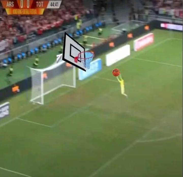 Bro thought he was playing NBA