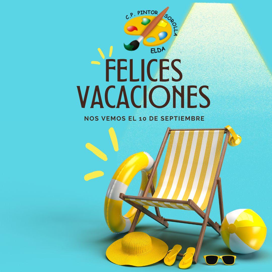 FELIZ VERANO! Nosotros regresamos el 1 de septiembre y el curso comenzará el 10, hasta entonces ¡Felices Vacaciones a todas las familia sorollera!
#EducandoEnIgualdad

colegiopintorsorollaelda.blogspot.com/2025/07/feliz-…
