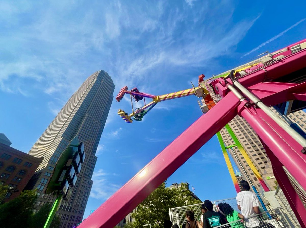 Downtown Cleveland (@downtowncle) on Twitter photo Don’t miss <a href="/BedrockCLE/">Bedrock Cleveland</a>’s Back to School Carnival THIS SATURDAY, August 2nd at Public Square AND inside Tower City!!🎠🎟️🎉
From 10am-7pm, enjoy free family fun with rides, attractions, and concessions on Public Square, plus giveaways, crafts, stage shows, and games in Tower City! Don’t miss <a href="/BedrockCLE/">Bedrock Cleveland</a>’s Back to School Carnival THIS SATURDAY, August 2nd at Public Square AND inside Tower City!!🎠🎟️🎉
From 10am-7pm, enjoy free family fun with rides, attractions, and concessions on Public Square, plus giveaways, crafts, stage shows, and games in Tower City!