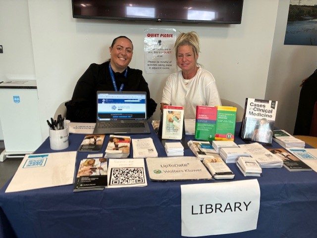 Well the year is absolutely flying by, it's new doctor season again already! We had our F1 Induction at the Grange University Hospital today, attended by the library staff to promote our services and welcome the new starters! #medicaleducation #newdoctors #libraries