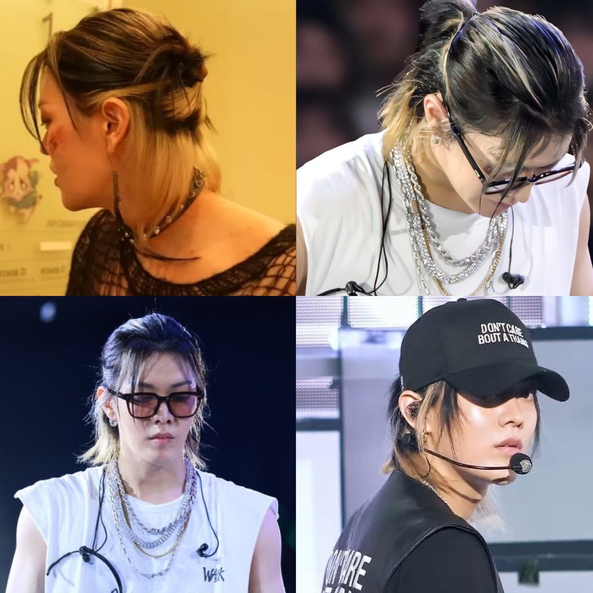 Imagine Yuta with this messy 2 colours-long hair in a bun - style with his neck henna tattoo 🥹✨️

#YUTA #유타 #ユウタ