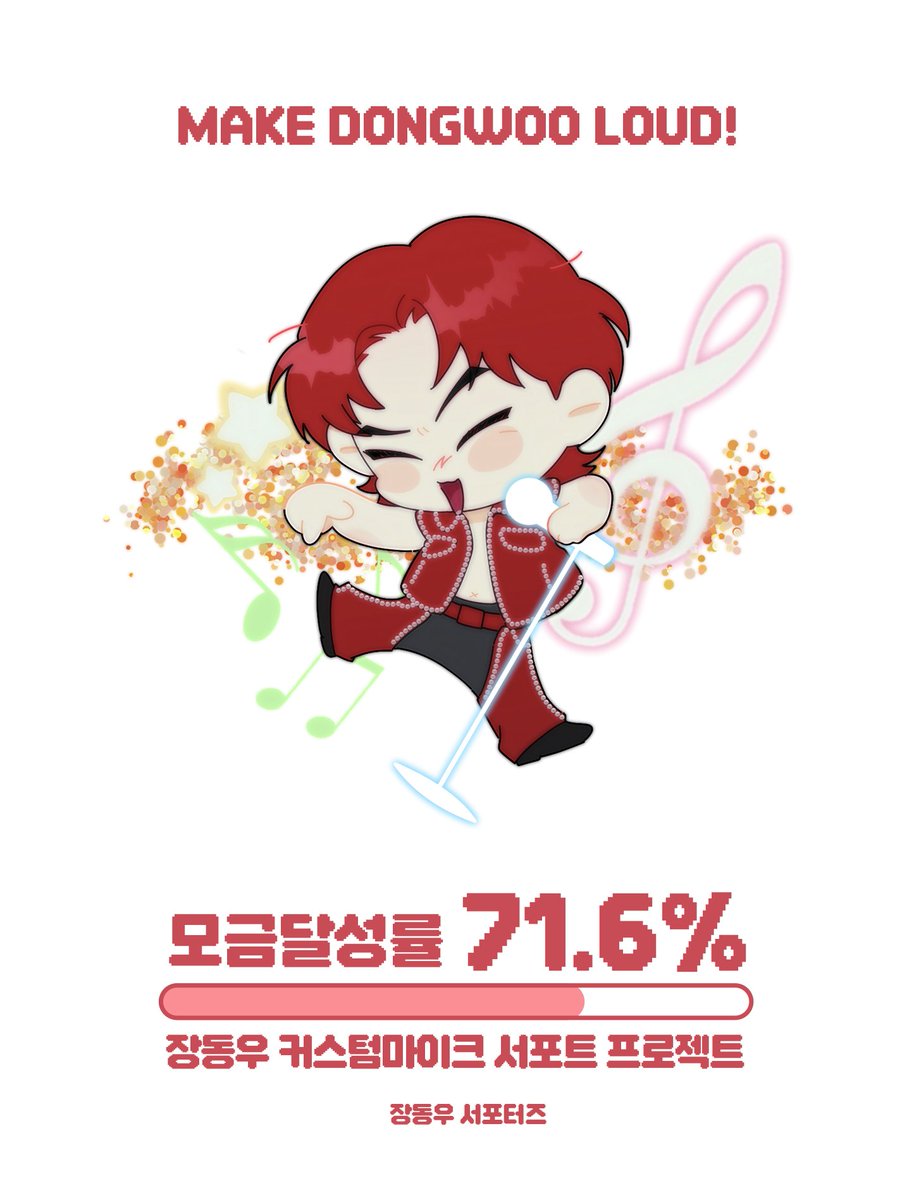 JDW_Supporters's tweet photo. 📢D-15 커스텀핸드마이크 서포트 ���금현황

 ✅️ 현재 모금달성률 7️⃣1️⃣.6️⃣% 

단 15일 남았습니다❣️ 
조금만 더 힘을 모아주세요💚

 🎤 모금기간: 7/1 ~ 8/15

#JANGDONGWOO #DONGWOO
#장동우 #동우 #인피니트 #INFINITE https://t.co/o4MVSpsRt2