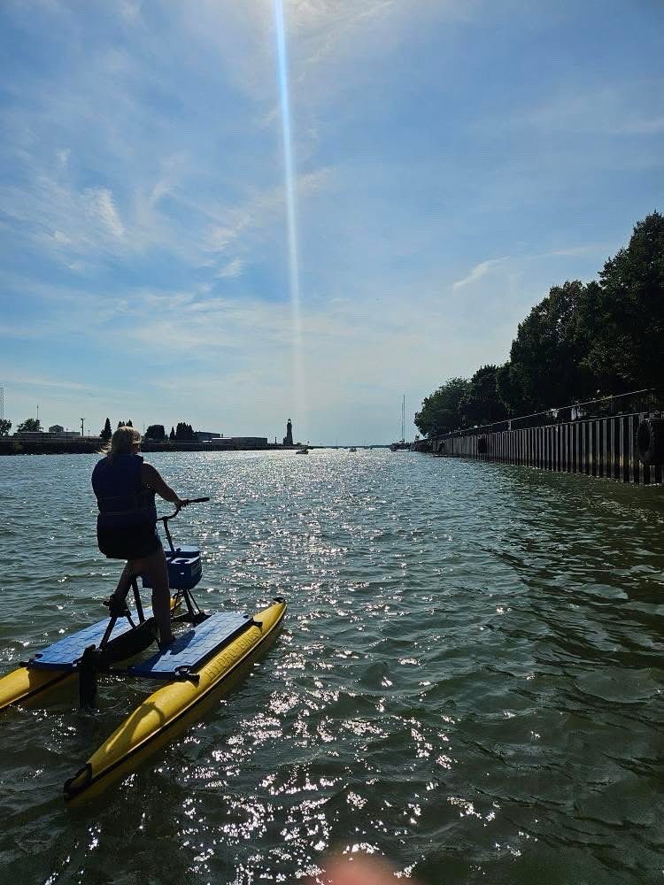 waterbikesbuff's tweet photo. Due to today’s weather conditions, and small craft advisory, Water Bikes will not be open, but the sun will be shining for the next week so come on down for some summer fun! https://t.co/nh2n6CsaiA
