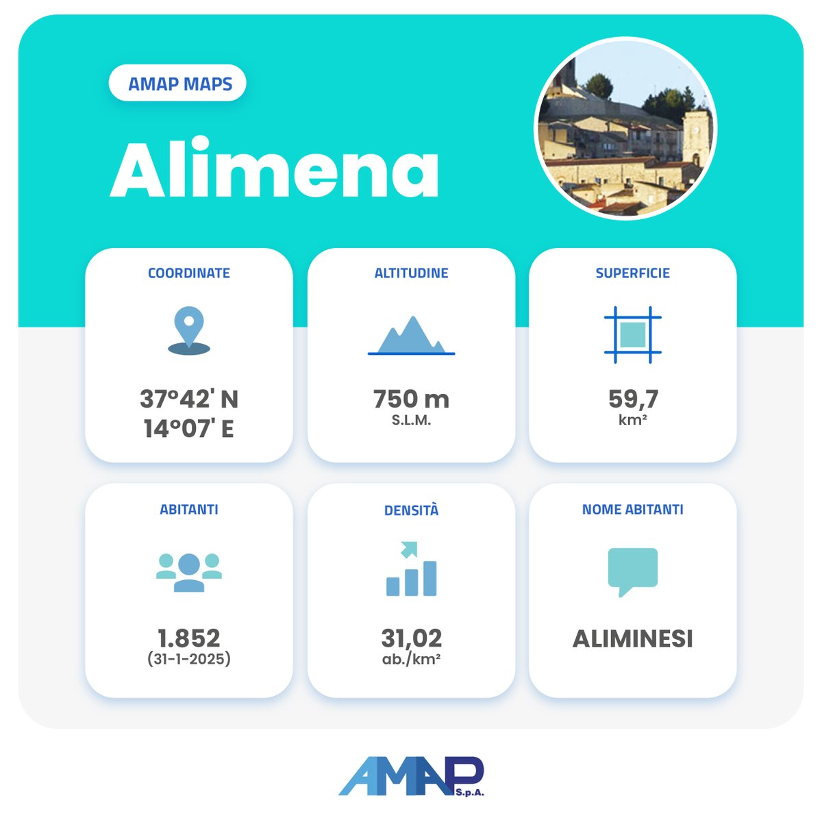 #amapmaps: Sapete che Alimena è uno dei 53 Comuni attualmente soci di Amap?

Situato nella regione montuosa delle Madonie, questo centro agricolo è noto in tutta la Sicilia per la produzione di cereali.

#AMAPSPA #cittàmetropolitanadipalermo #servizioidricopalermo
