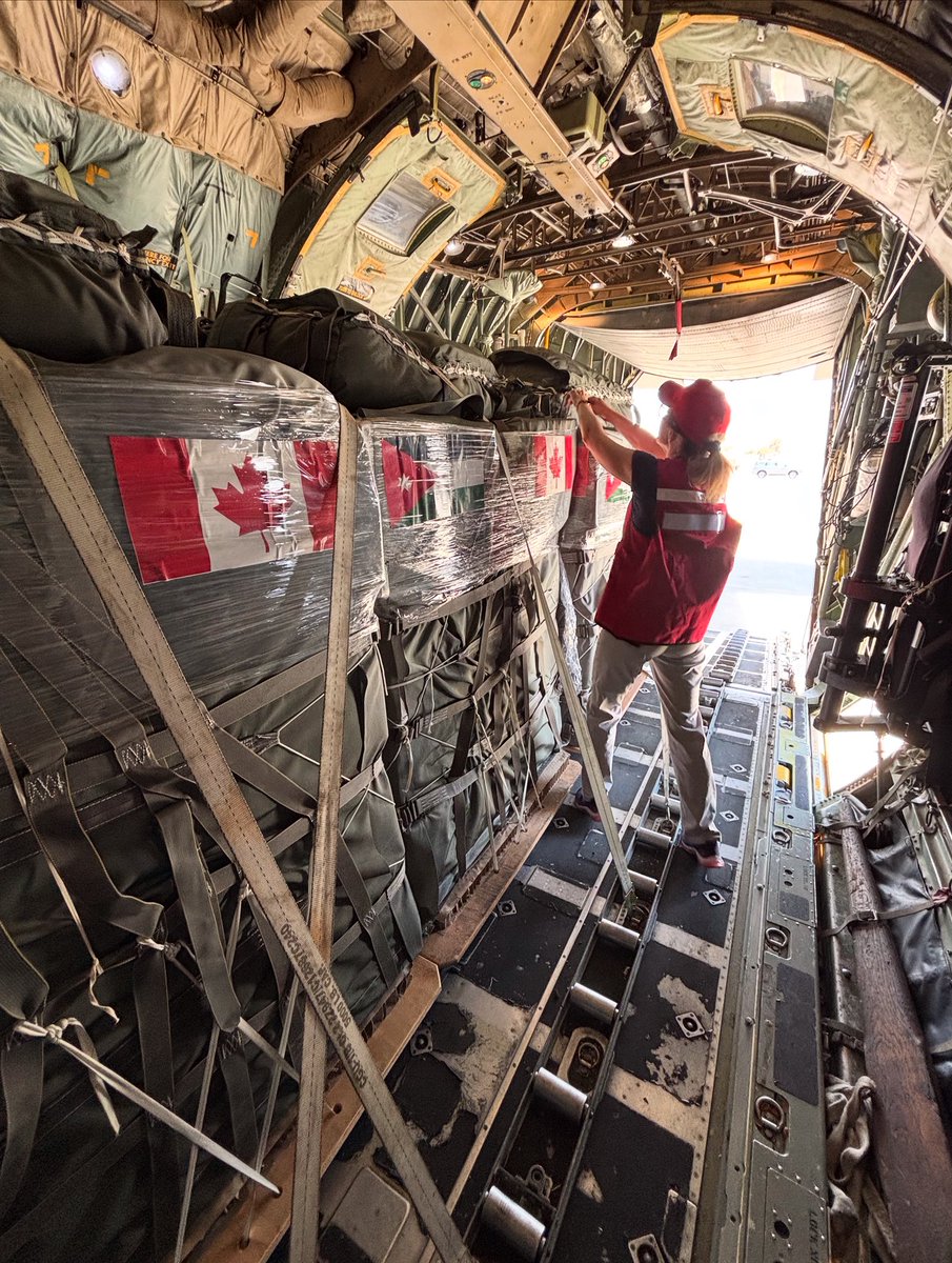 Anita Anand (@anitaanandoe) on Twitter photo Canadian aid is beginning to enter Gaza. Thank you to the Kingdom of Jordan and <a href="/AymanHsafadi/">Ayman Safadi</a> for facilitating an airdrop of much needed aid earlier today.
Much more aid is needed and Canada will continue to do all it can to ensure it is delivered to the Palestinians in Gaza who Canadian aid is beginning to enter Gaza. Thank you to the Kingdom of Jordan and <a href="/AymanHsafadi/">Ayman Safadi</a> for facilitating an airdrop of much needed aid earlier today.
Much more aid is needed and Canada will continue to do all it can to ensure it is delivered to the Palestinians in Gaza who