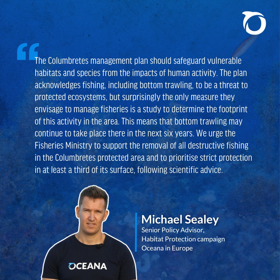 With years of delay, the Spanish government finally declares the Special Area of Conservation of Columbretes off the Valencian coast and approves the corresponding management plan. 

The result is disappointing: