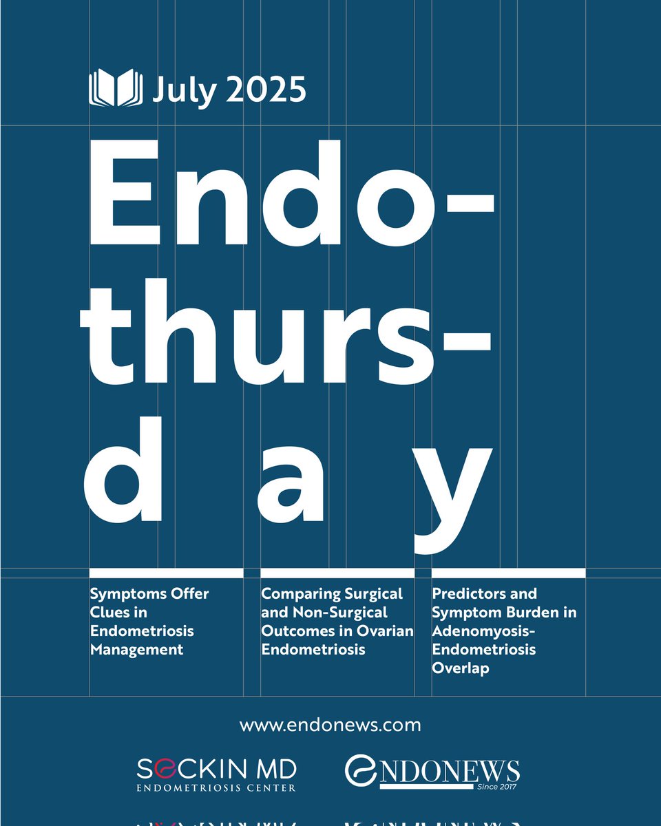 Here are the top 3 featured headlines in EndoThursday this week. 

For in-depth insights on these topics, don’t forget to visit endonews.com 💬

#DrSeckin #EndometriosisSymptoms #EndoManagement #EndometriosisAwareness #endonews #endothursday #EndoCare