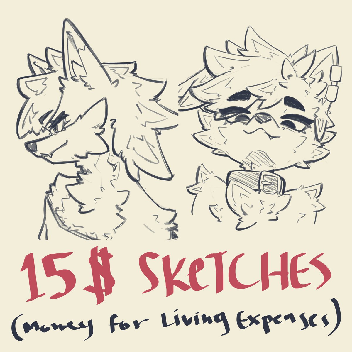 [EMERGENCY 15$ SKETCH COMMS]
Just need money for living expenses!
RTs are Appreciated!

Get a sketch for every 15$ tip on my Kofi!
ko-fi.com/ysundae

Will do:
🍨Anime
🍨Chibi
🍨Furry
🍨NSFW

Will NOT do:
🚫Gore
🚫Muscles
🚫Mech