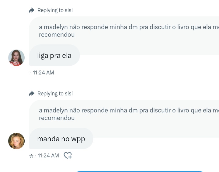 amo que elas são doentinhas igual a mi