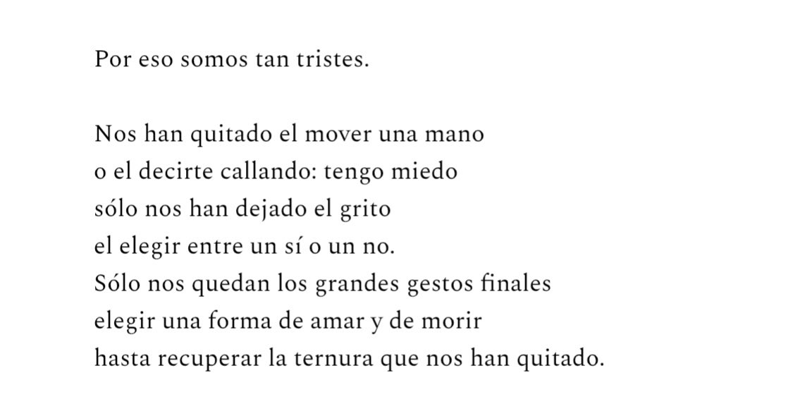del primer poemario que publica Juana Bignozzi en 1960 🤍