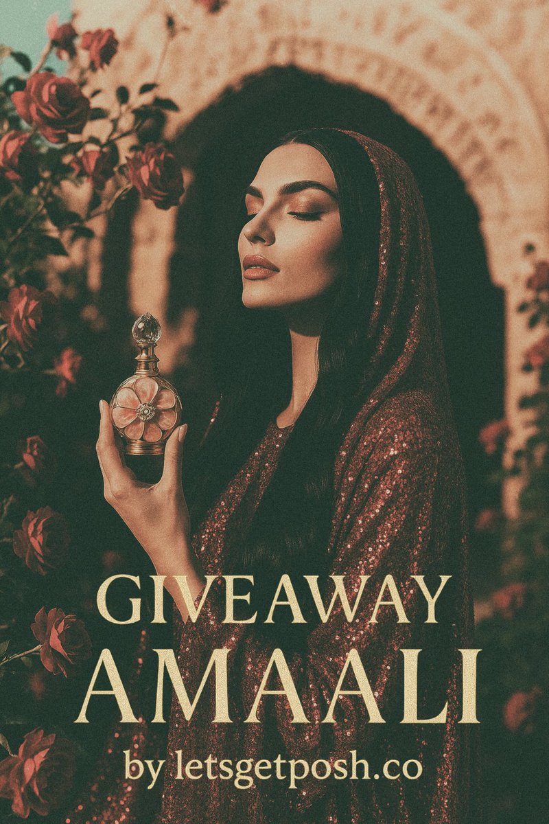 🌸 WIN THIS EXQUISITE PERFUME OIL: AMAALI by Swiss Arabian 🌸 gleam.io/8Amyw/win-this… #win via @GleamApp