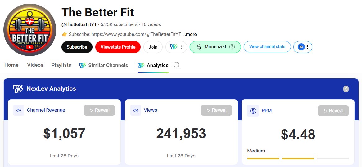 Adam_DelDuca's tweet image. Things you love to see:

Your student who has:
- A busy 9-5 job
- Limited time
- Minimal YouTube experience

Earning $1k in their first month monetized...