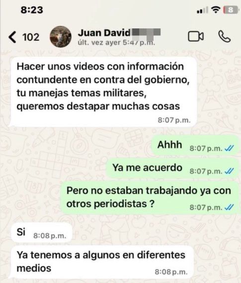 ElTrino.co (@eltrinoco) on Twitter photo #ATENCIÓN 🚨 Crece la preocupación por la independencia de la prensa en Colombia: una reconocida periodista denuncia intentos de compra a comunicadores para atacar al Gobierno del presidente <a href="/petrogustavo/">Gustavo Petro</a>.
En un país donde se paga por opinar y se premia al que desinforma, el #ATENCIÓN 🚨 Crece la preocupación por la independencia de la prensa en Colombia: una reconocida periodista denuncia intentos de compra a comunicadores para atacar al Gobierno del presidente <a href="/petrogustavo/">Gustavo Petro</a>.
En un país donde se paga por opinar y se premia al que desinforma, el