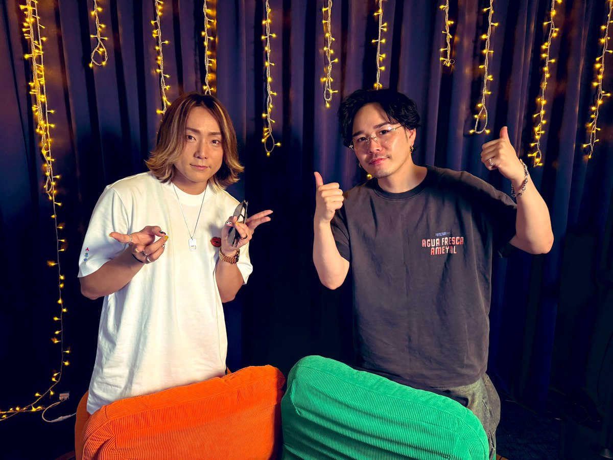 本日も配信ご覧いただき
ありがとうございました！！！

明後日はいよいよ単独ライブ🎙️
生の二人の歌声に酔いしれてください🫶

TikTokチケットも販売中🎫
t.livepocket.jp/e/qztav

明日の12:00まで購入可能です💨

そして、次回8/5(火) 20:00頃から
お待ちしてます🥳✨

#えむあんどあーる