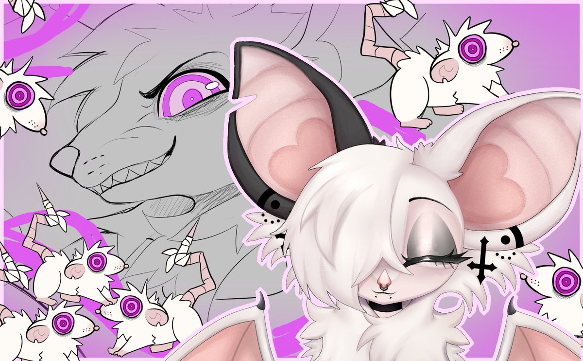 dovehaze_'s tweet photo. It's been a while since my last art stream. Let's fix that!

Join me today at 11 AM PST for some yapping and top quality rat art!! 🐀🤍 https://t.co/OGgCwCbYtZ