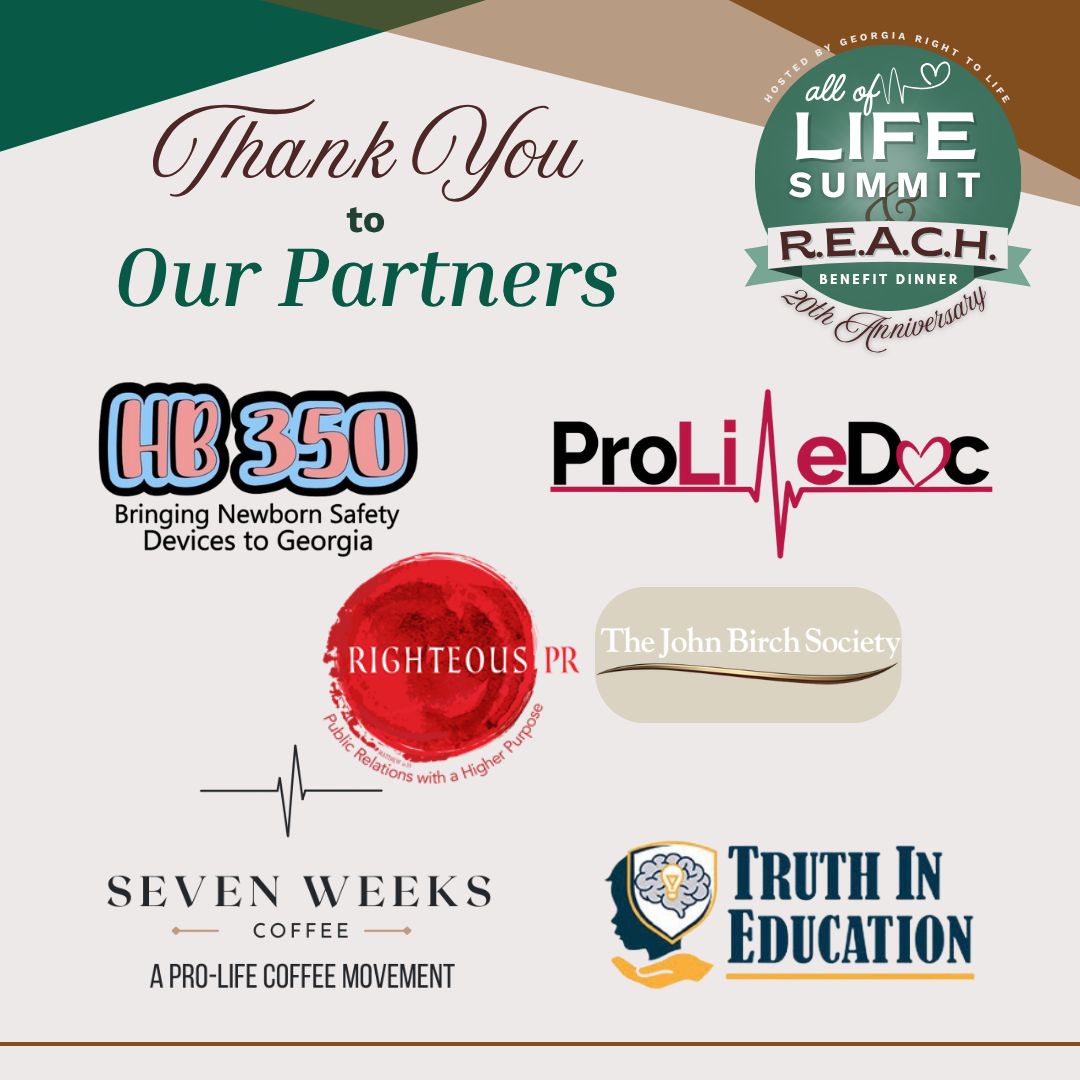 We’re incredibly grateful for the amazing sponsors already standing with us for the upcoming All of Life Summit. These generous organizations are more than sponsors—they’re partners in the fight to protect life and advance truth.

We’re proud to call them our partners—and we’d