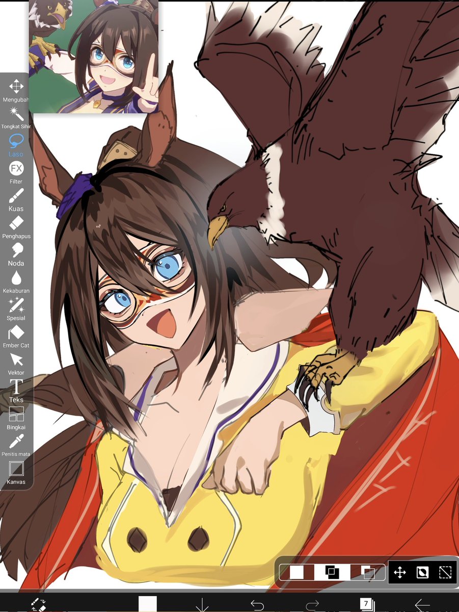 Hope I can finish it soon #umamusume #umamusumefanart