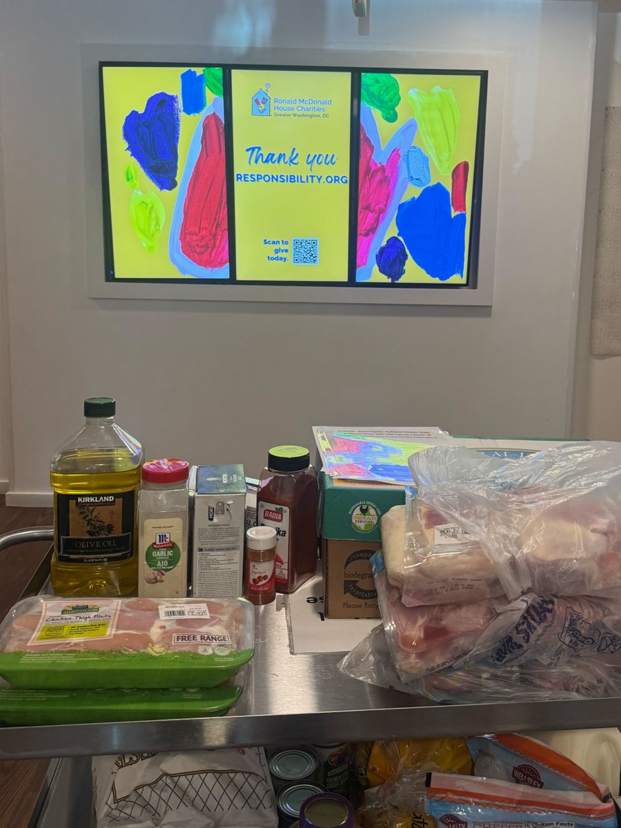 The team came together to support families in need at the local <a href="/RMHCDC/">RMHCDC</a>!  Responsibility starts with each of us—and taking action within the community is a great way to make a positive difference.