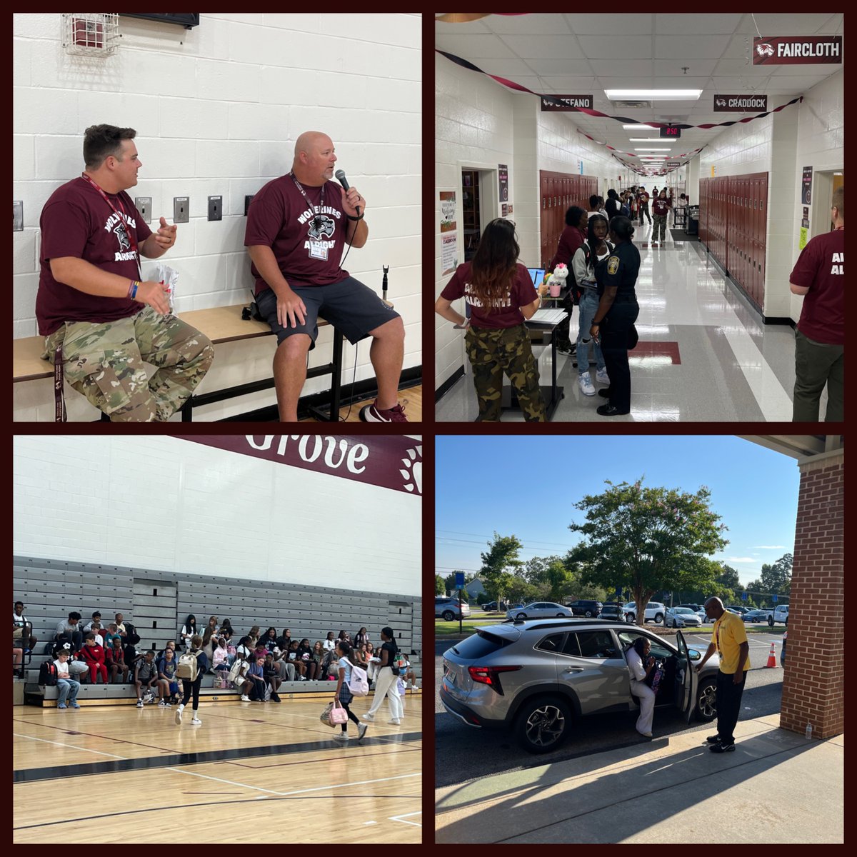 📚First day of school, no jitters at Union Grove Middle School. The students were smiling and the teachers were excited! 😊 #BrightFuturesBeginInHenry <a href="/HenryCountyBOE/">Henry County Schools</a> <a href="/ugmswolverines/">Union Grove Middle</a> <a href="/sarahebass1/">Sarah Bass</a> <a href="/Dricheducator/">Dwayne Richards</a> <a href="/christy_collier/">Christy Collier</a>