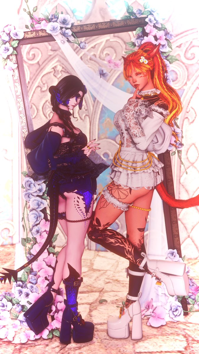 These two dont typically do pastels. Little lolitas. 

See more pics on insta.

#miqote #aura #studionox