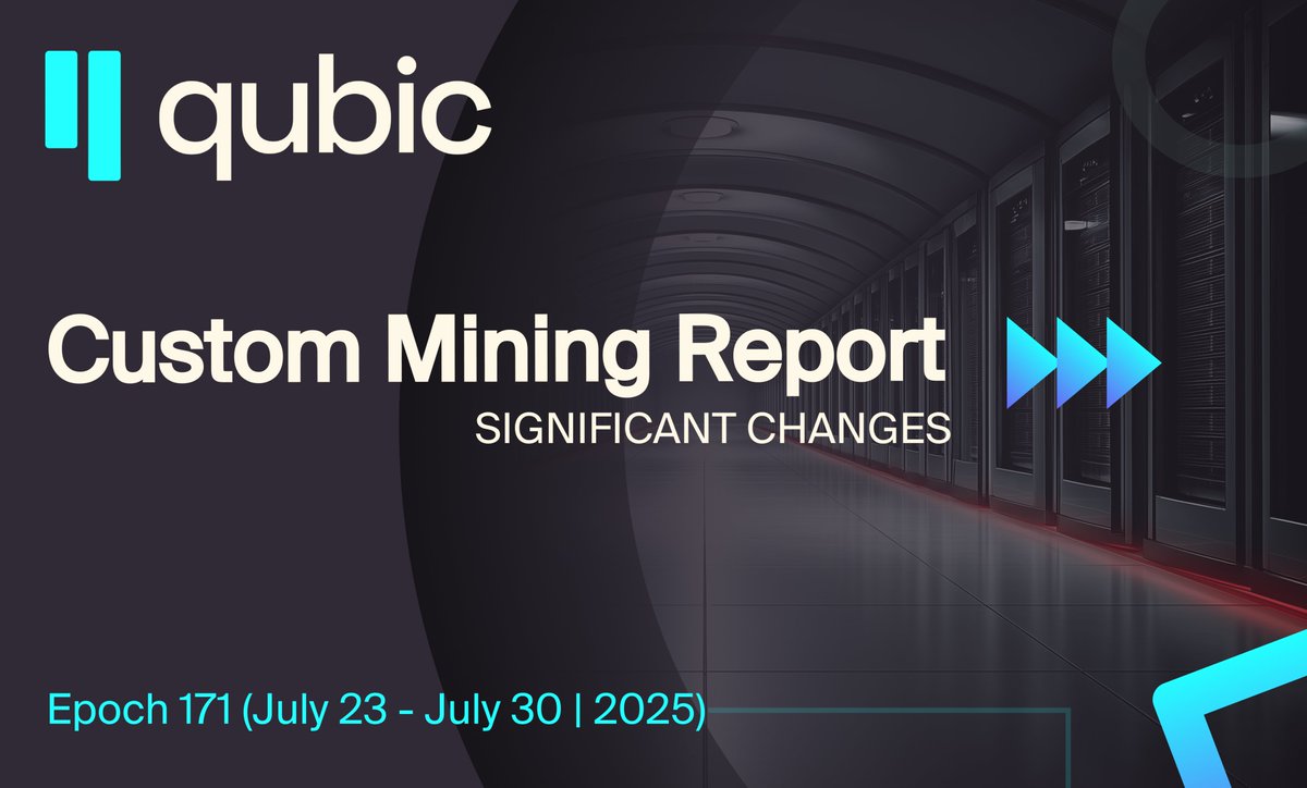 There’s a lot of buzz around the 51% Monero $XMR dominance attempt by Qubic miners.

In this blog post, we break down what you need to know and what’s coming next.

Let the games begin! 

Blog article below⏬