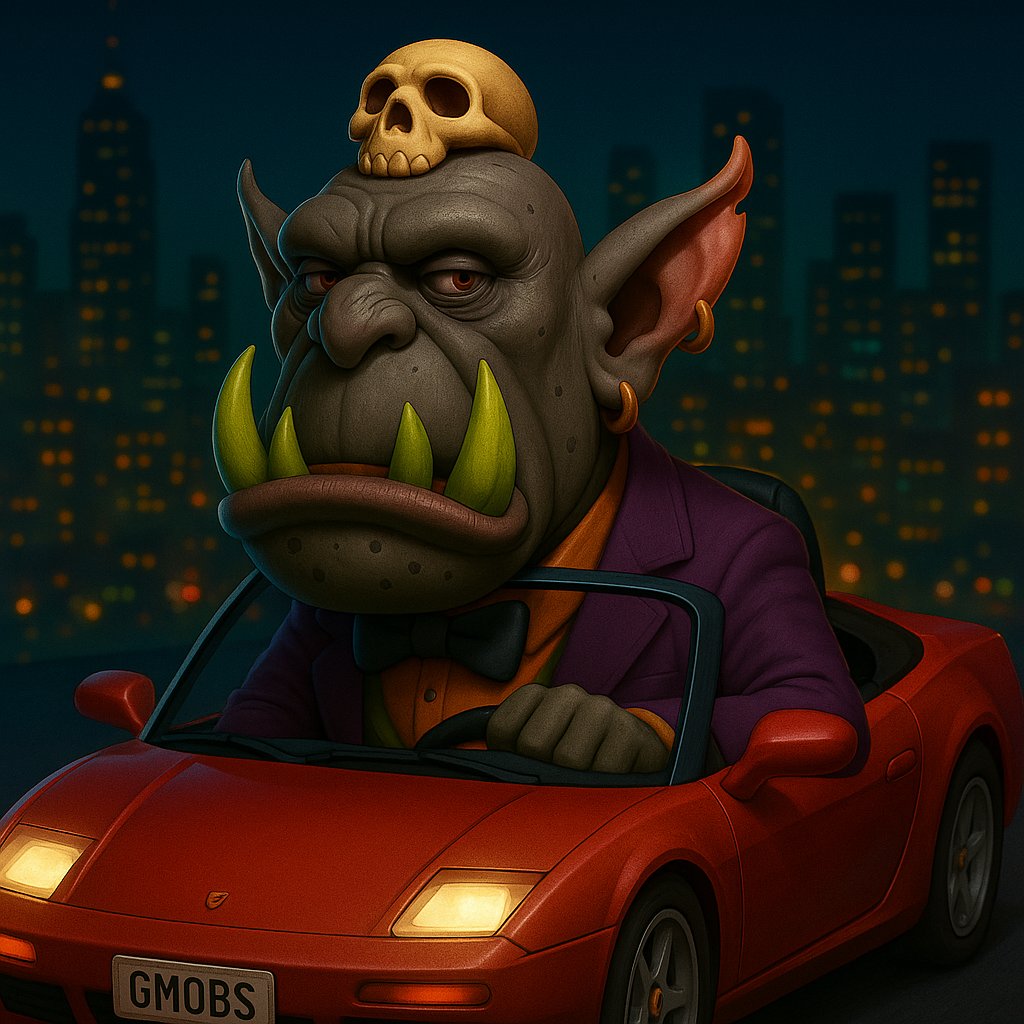 🚗💨 He’s not just cruising, he’s claiming territory.
GMOBS on the move.
When the streets light up, only the real ones stand out.

#GMOBS