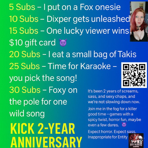 FoxyRHGaming's tweet photo. It is TODAY lets get some chaos fun at 11 am EST I will be on #foxyredheadgaming @StakeEddie @KickCommunity @kick #kickparnter