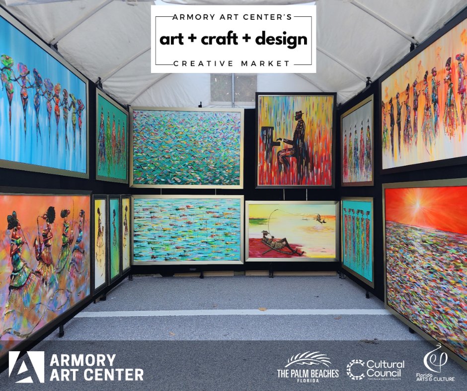 ArmoryArtCenter's tweet image. 🎨 Calling all Artists!
Apply now to be part of the Creative Market at the Armory Art Center — a juried arts festival in the heart of West Palm Beach!
📅 Nov 8–9, 2025 | 9AM–5PM
📍 811 Park Pl | FREE Admission
🔗 Apply here: zapplication.org/event-info.php…
#armoryartcenter #wpb