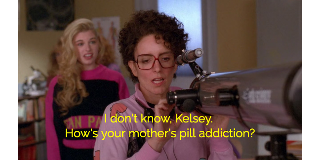 If there's one episode of TV I wish I could force everyone to watch and internalize, it's the 30 Rock where Liz, who has always seen herself as a bullied nerd underdog, finds out she's actually been hated all her life because she's mean.