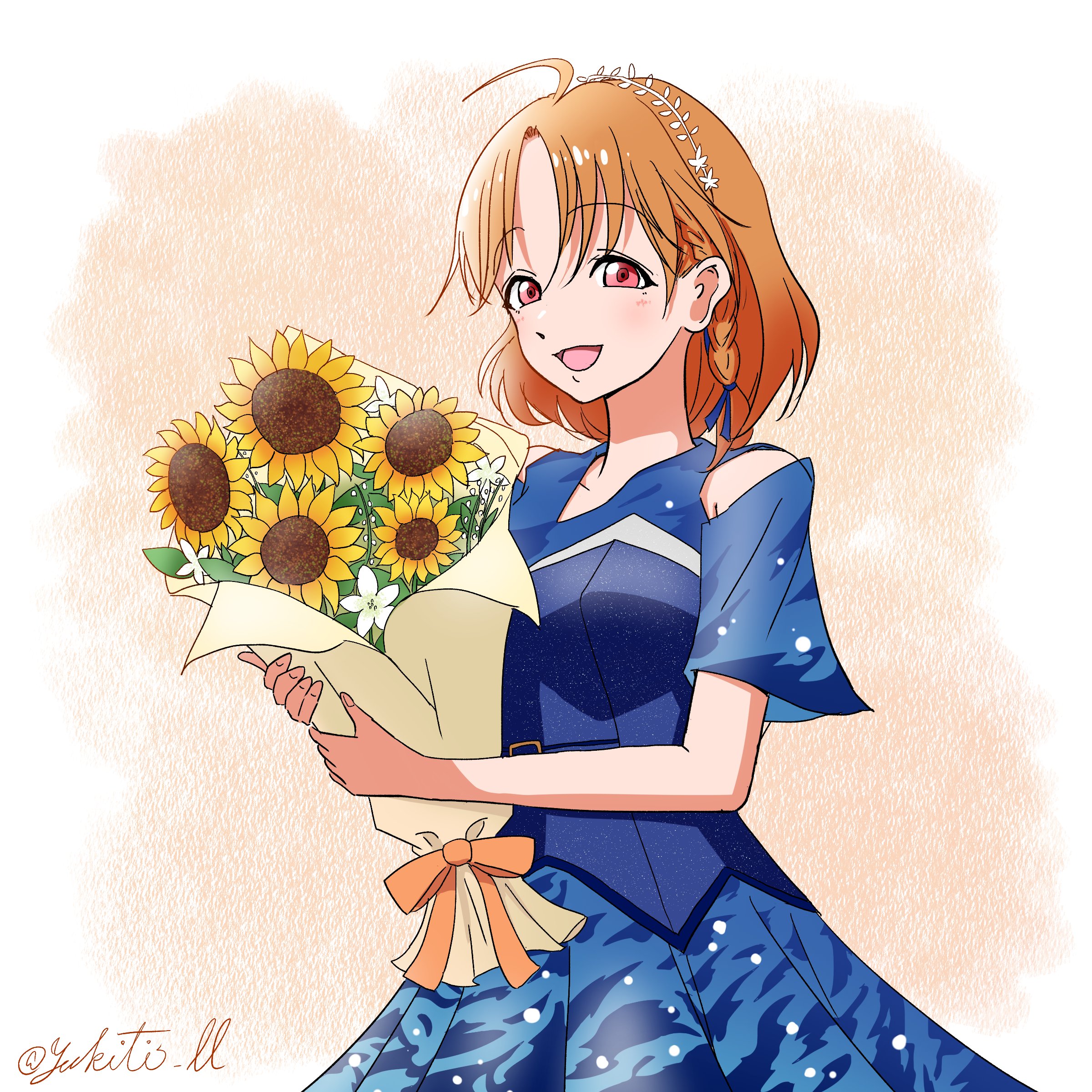 【ルズフ♪】イラストオーダー ふぉるて様（X:@ rnroi29） 周年の記念イラストを描かせて