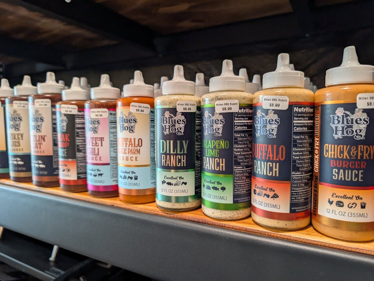 Check out the new line of sauces from Blues Hog! From sugar-free options to bold flavors like Spicy Buffalo Garlic, there's something for every taste. These sauces are hard to pass up—stop in and give them a try today!💥
#togetherwerise
#bbqsauce #smallbusiness #smallbiz