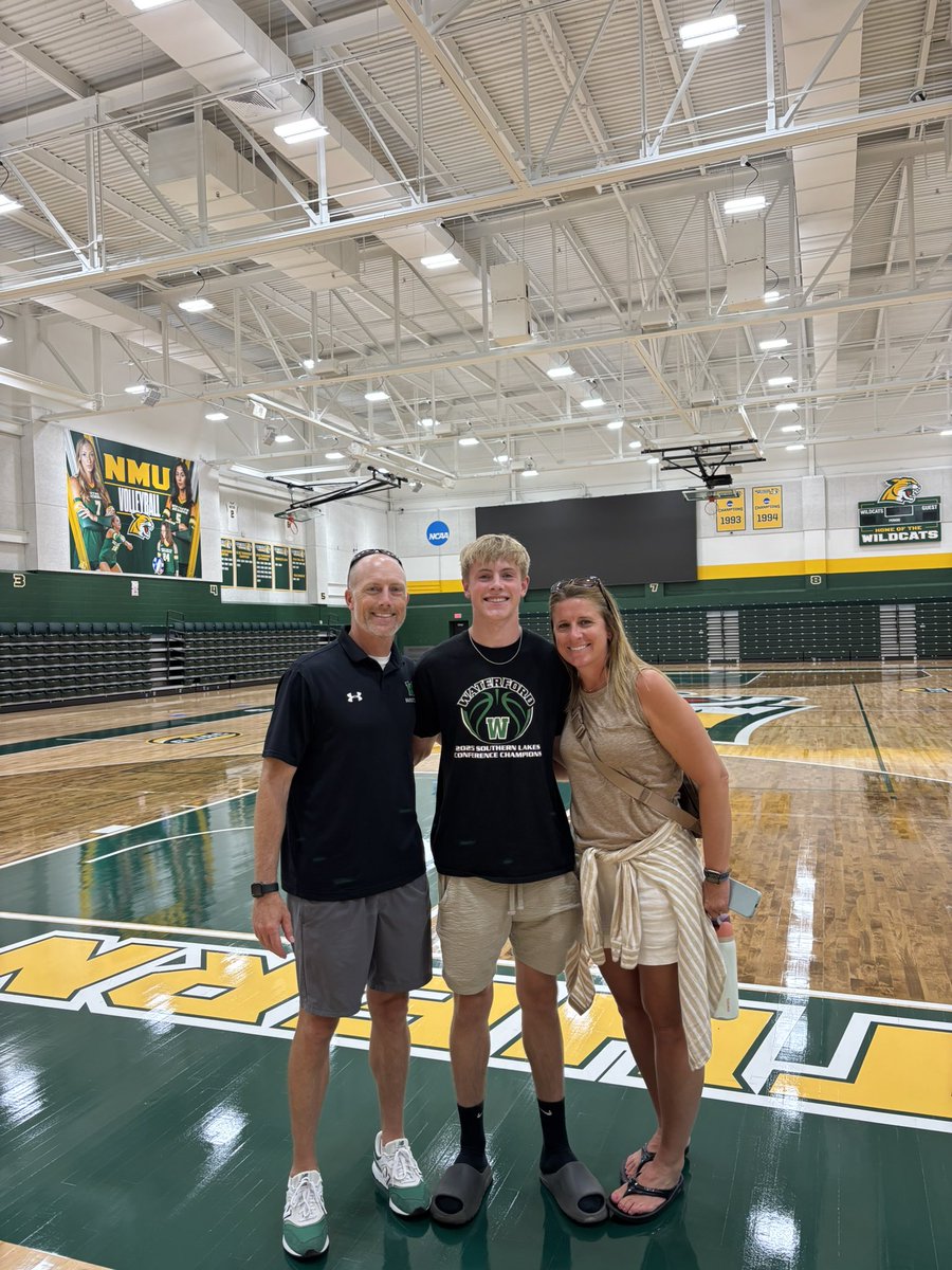 I am beyond blessed to announce my commitment to NMU to further my academic and my athletic career. I want to thank everyone who has been apart of my journey including my friends and teammates, my coaches through the years, and all of my family. I trust in Gods plan for me!