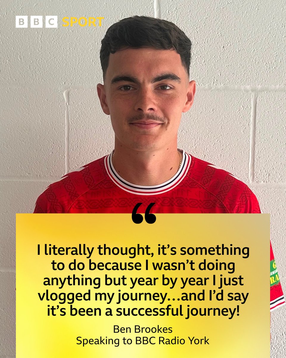 📽 From YouTube to York City...

⚽️ New signing <a href="/benbrookes___/">Ben Brookes</a> speaks to <a href="/BBCYork/">BBC York</a> about making the move to the Minstermen and building a <a href="/YouTube/">YouTube</a> channel with over 10,000 subscribers!

Listen: 👉 bbc.in/3HgruzY

#BBCFootball | #ycfc