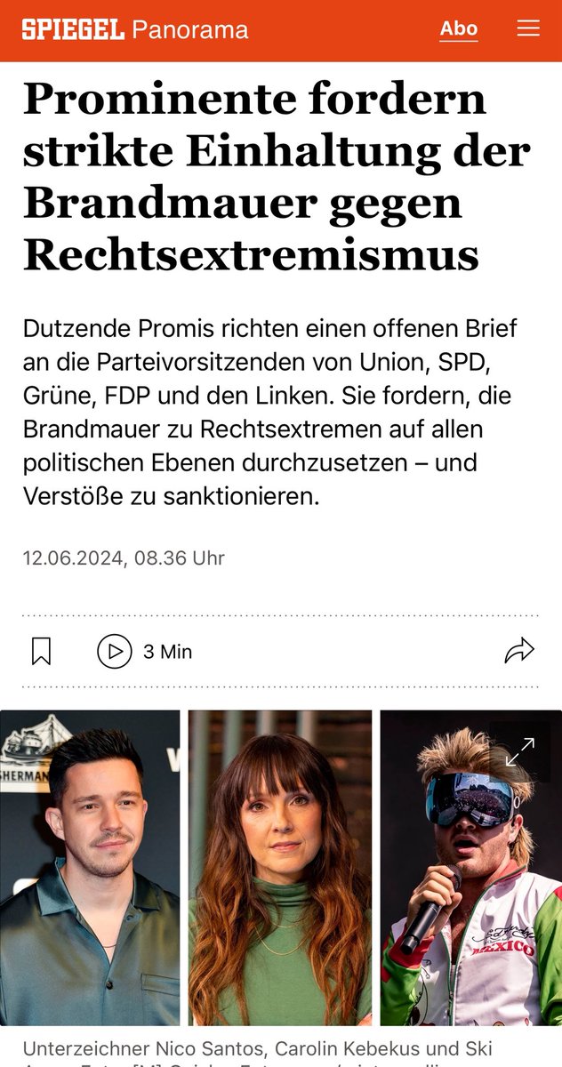 Ist das eigentlich immer der gleiche Verteiler, der sich mit verlässlich wohlfeilen Briefen zu Wort meldet? 

Falls ja: wo sind Sie wenn jüdisches Leben in deutschen Innenstädten nur noch unter Polizeischutz stattfinden kann? Wenn Drusen unter Beifall europäischer Islamisten in