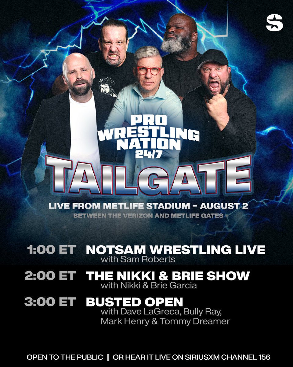 Come party with #ProWrestlingNation247 on #SummerSlam Saturday!