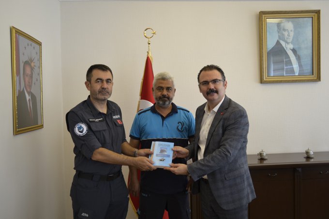 Kaymakam ATEŞ, Yesevi Hareketi Derneği’ni kabul etti