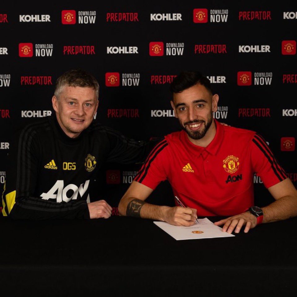 It has to be Bruno Fernandes