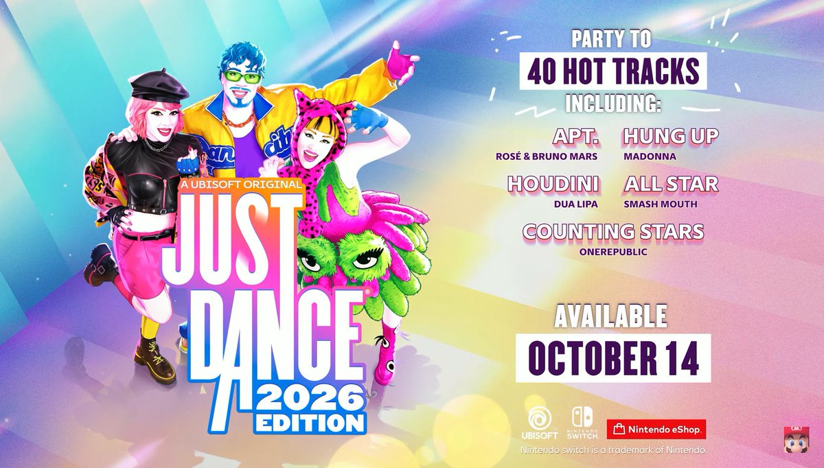 el nuevo just dance sale en mi cumpleaños 🥺🥺🥺🥺