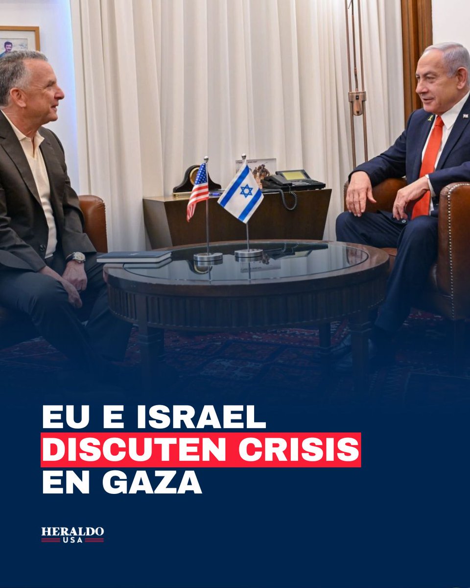 Netanyahu se reunió en Jerusalén con Steve Witkoff, enviado especial de la Casa Blanca, para tratar la situación en Gaza. Witkoff llegó hoy a Israel y mantendrá reuniones con altos funcionarios israelíes. Se busca avanzar en tregua y ayuda humanitaria 🇮🇱🇺🇸🤝