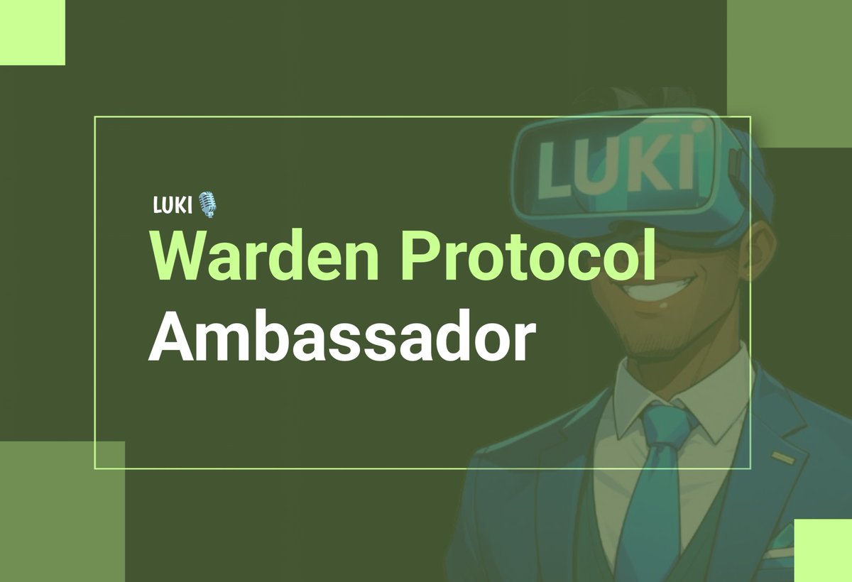 Warden Snapshot will be taking place in a few hours why am I happy? 😅🥲

Guys i Bagged the <a href="/wardenprotocol/">Warden</a> Ambassador Role. It was all possible because of the Warden Community.

Warden feels like a turn around for me, I have been winning since I decided to go all in and do the