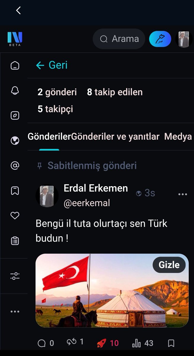 Bilgilendirme..
Teknofest Sosyal'e kaydını yaptım.