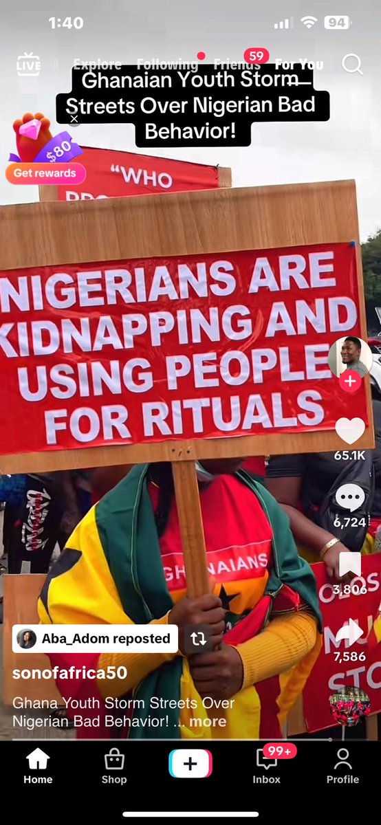 Okudjeto Ablakwa you are a disgraceful foreign minister and a TRAITOR. People of Ghana are suffering from Nigerian criminals in Ghana. “WE THE PEOPLE “ demanded action from the government and you foolishly saying what? Shame on you