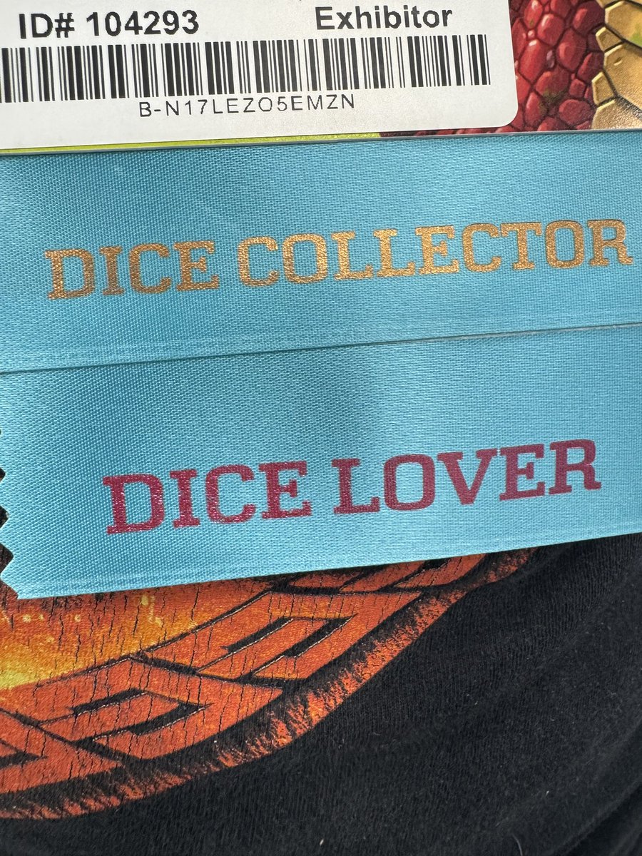 First moments at #GenCon2025! 🎉 We’ve got an exciting array of new dice sets and so much more waiting for you! 
Come visit us at booths #149 and #1749! 

#RPG #DiceSets #GamingCommunity #GenCon