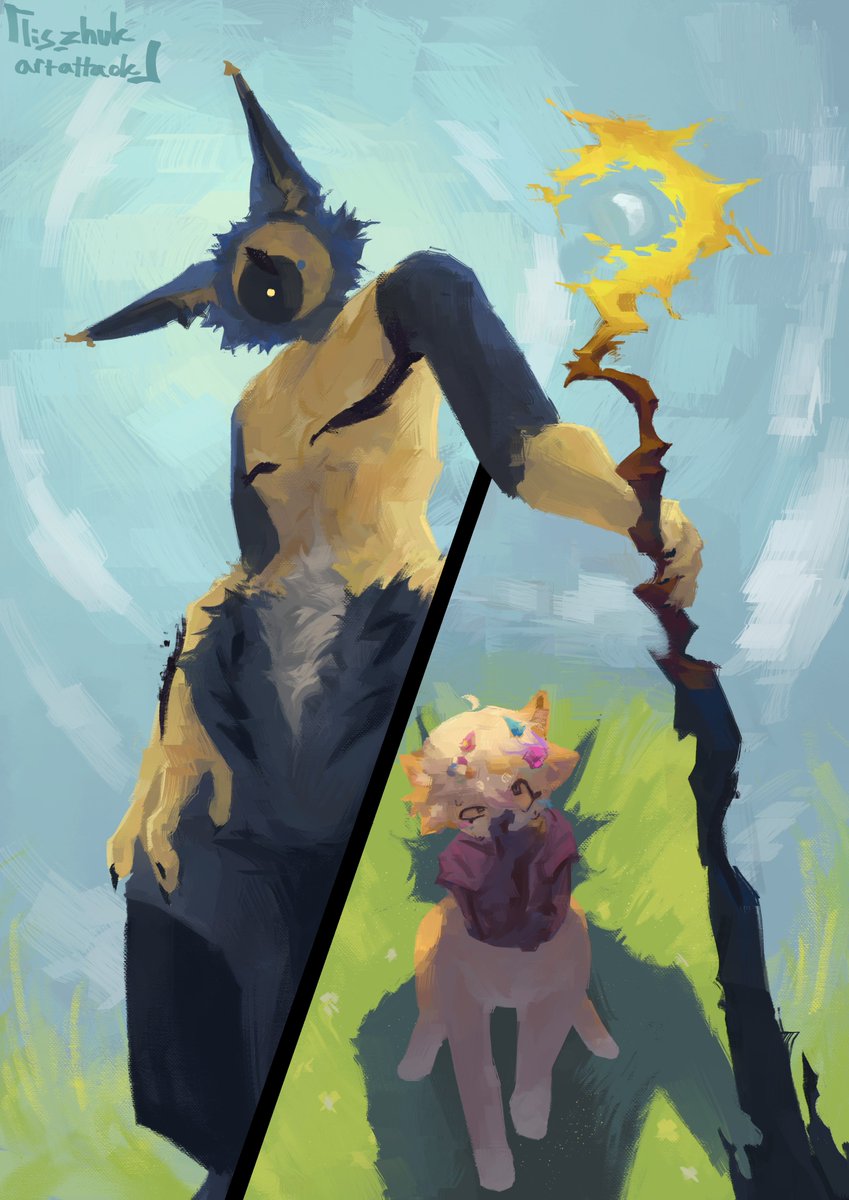 Attack_2 on ZestyEmoBoy &amp; ShyLiz4
full render, simple background

#artfight