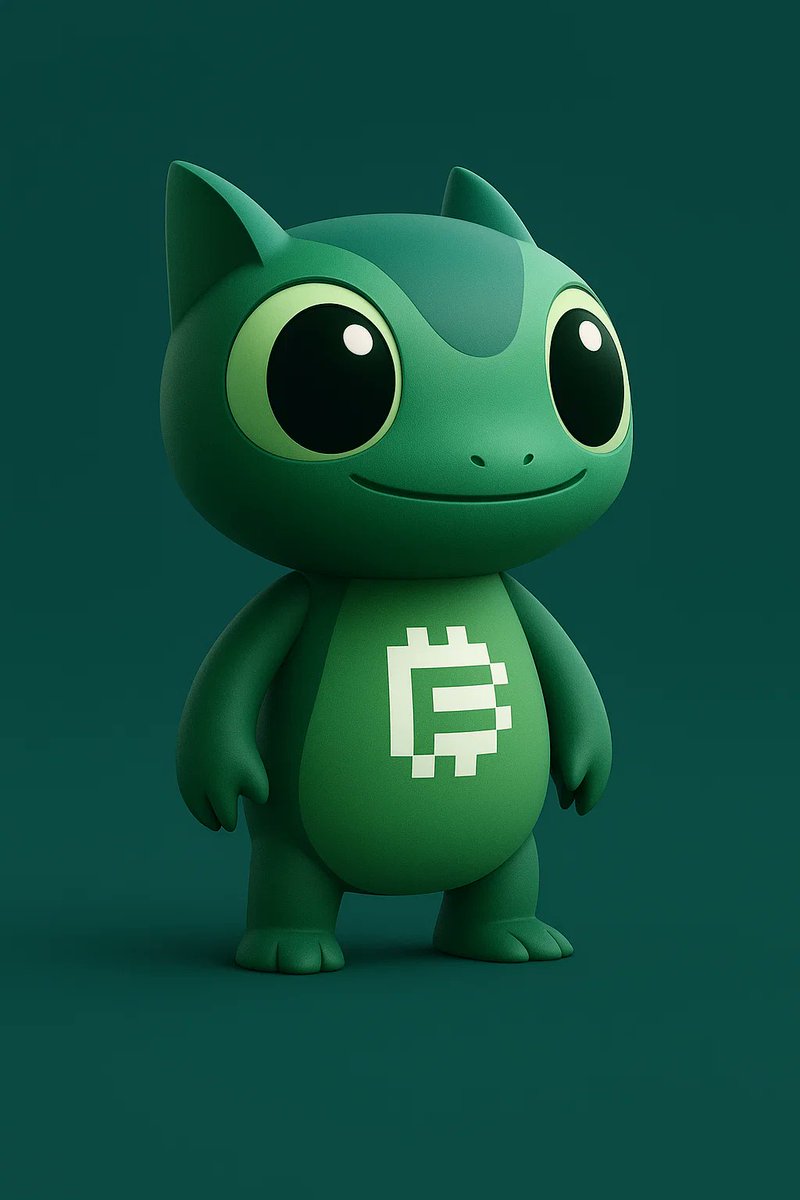 Laster_Minter's tweet image. Meet ChipBits — your friendly blockchain buddy from the digital jungle! 🌱
Always watching the chain, never missing a block. &quot;The cutest validator on the chain!&quot;
@Bitfi_Org here&apos;s my BitFriend entry for the #MascotDesignContest
Let’s make Web3 a friendlier place! 🟩✨