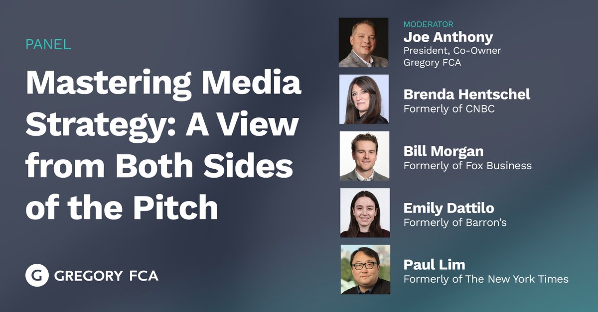 Gregory FCA (@gregoryfca) on Twitter photo Want to land a CNBC interview or get quoted in Barron’s?
We brought together former journalists from <a href="/CNBC/">CNBC</a>, <a href="/FoxBusiness/">FOX Business</a>, <a href="/nytimes/">The New York Times</a>, and <a href="/barronsonline/">Barron's</a> — now part of the Gregory FCA team — to share the real reasons pitches get ignored… and what actually works.
They’ve booked Want to land a CNBC interview or get quoted in Barron’s?
We brought together former journalists from <a href="/CNBC/">CNBC</a>, <a href="/FoxBusiness/">FOX Business</a>, <a href="/nytimes/">The New York Times</a>, and <a href="/barronsonline/">Barron's</a> — now part of the Gregory FCA team — to share the real reasons pitches get ignored… and what actually works.
They’ve booked