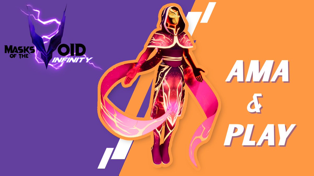 MoV_Infinity's tweet image. notes from the void 🔮

join us for an AMA &amp;amp; PLAY tomorrow to meet the team and get in runs before Season 1!

Friday, August 1st 🗓️
10:00 AM EST / 2:00 PM UTC ⏰
5 free cosmetic NFTs to community members 🏆

echoes will meet in the Masks of the Void Discord 📱